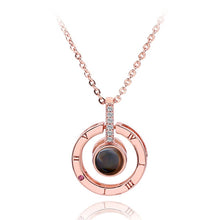 Load image into Gallery viewer, I Love You Necklace in 100 languages