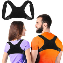 Load image into Gallery viewer, Brace Support Belt Adjustable Back Posture Corrector