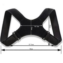 Load image into Gallery viewer, Brace Support Belt Adjustable Back Posture Corrector